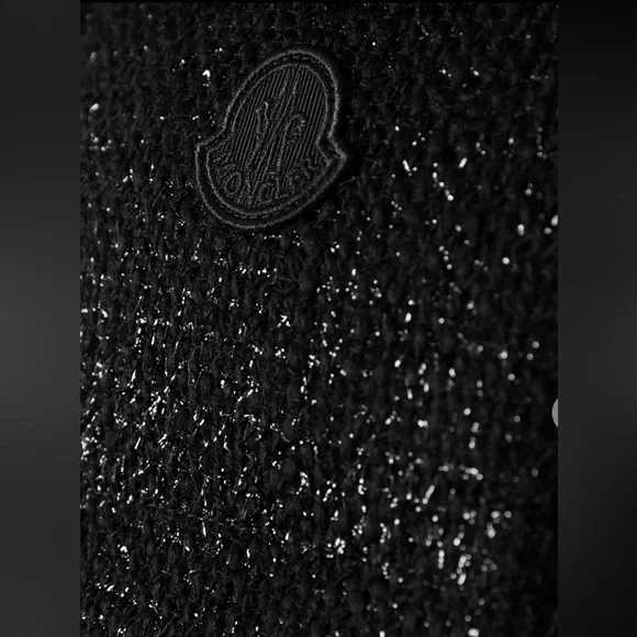 Moncler Carrelet faux-fur trimmed quilted metallic wool-blend tweed down vest